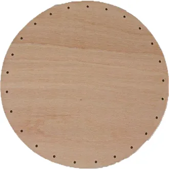 Plywood base round 20cm  22P0020