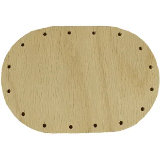 Plywood base oval 12x8cm 22P1208V