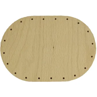 Plywood base oval 16x11cm 22P1611V