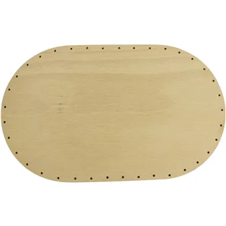 Plywood base oval 32x16cm  22P3216V