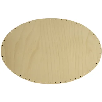 Plywood base ellipse 40x26cm 22P4026E