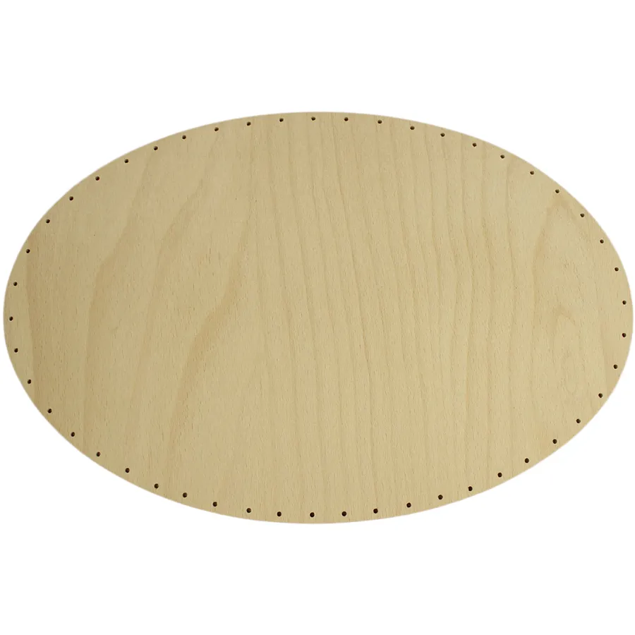 Plywood base ellipse 40x26cm 22P4026E