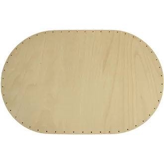 Plywood base oval 44x28cm 22P4428V