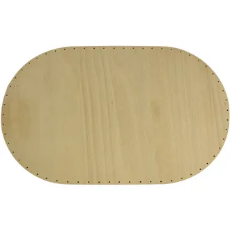 Plywood base oval 50x30cm  22P5030V