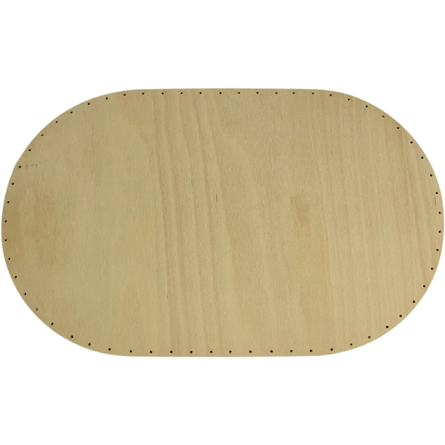 Plywood base oval 50x30cm  22P5030V