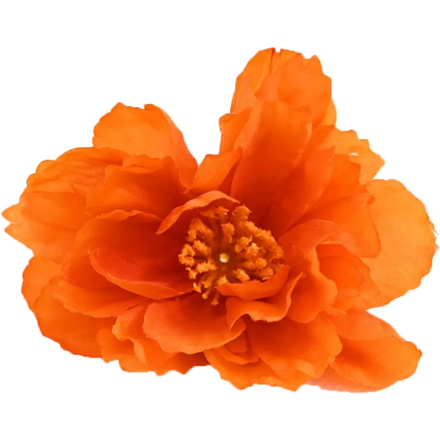 Poppy flower orange, 24pcs 371250-04