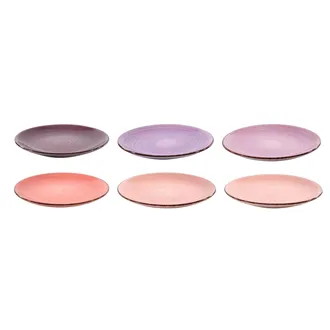 Ceramic plate, 6 pcs. 371465