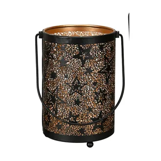 Decorative candleholder with stars 371494/2