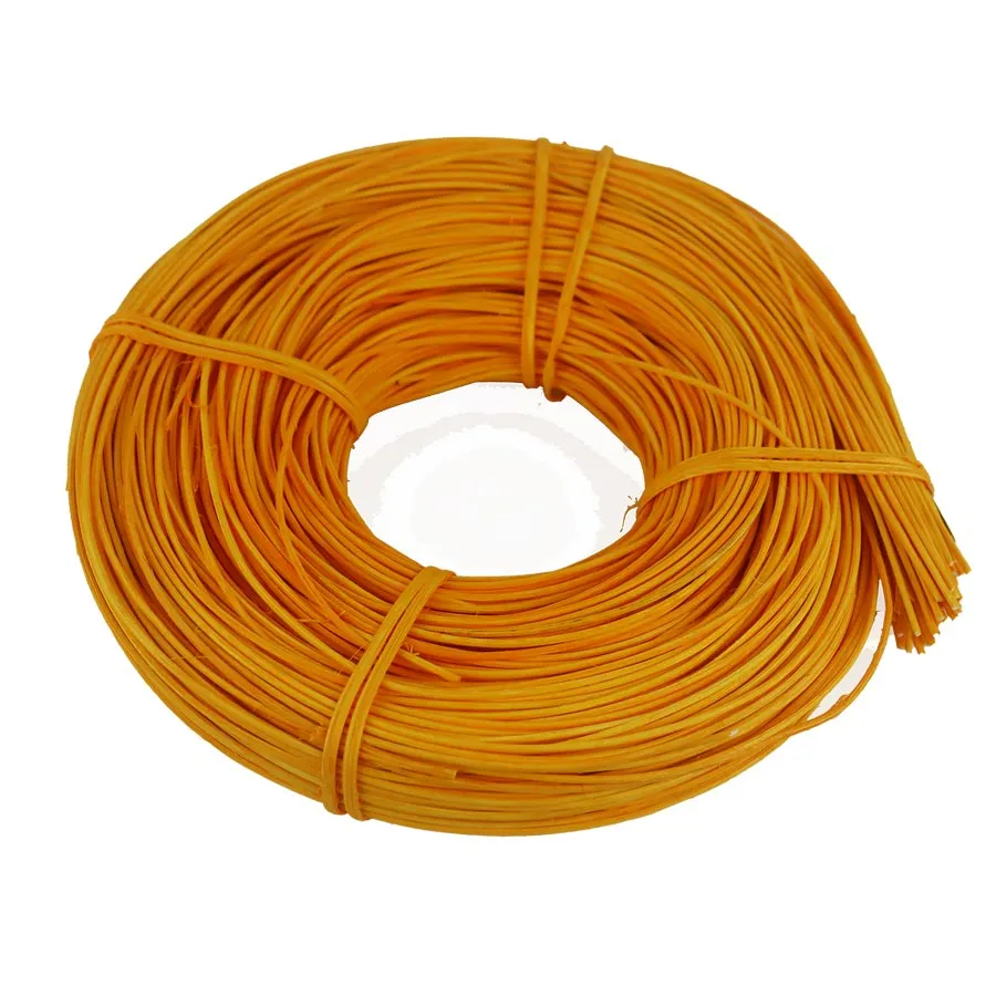 rattan core yellow-orange 2mm coil 0,25kg 5002017-03