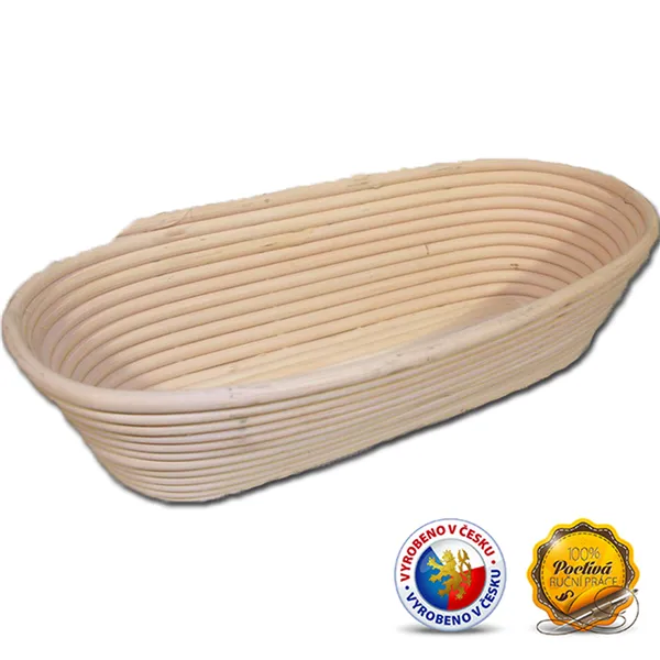 X-Oval Bread Proofing Basket 1kg Dough 70461/I