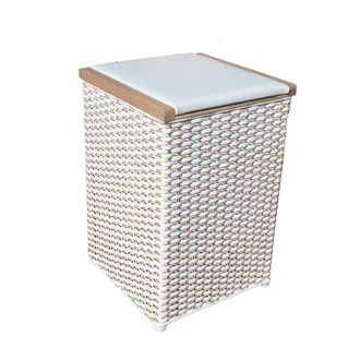 Laundry basket white 79539/B