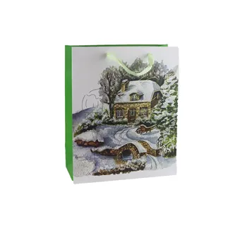 Gift bag winter landscape A0313/2