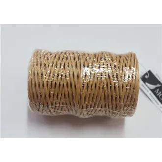 Paper wire rope craft paper brown A0331-17