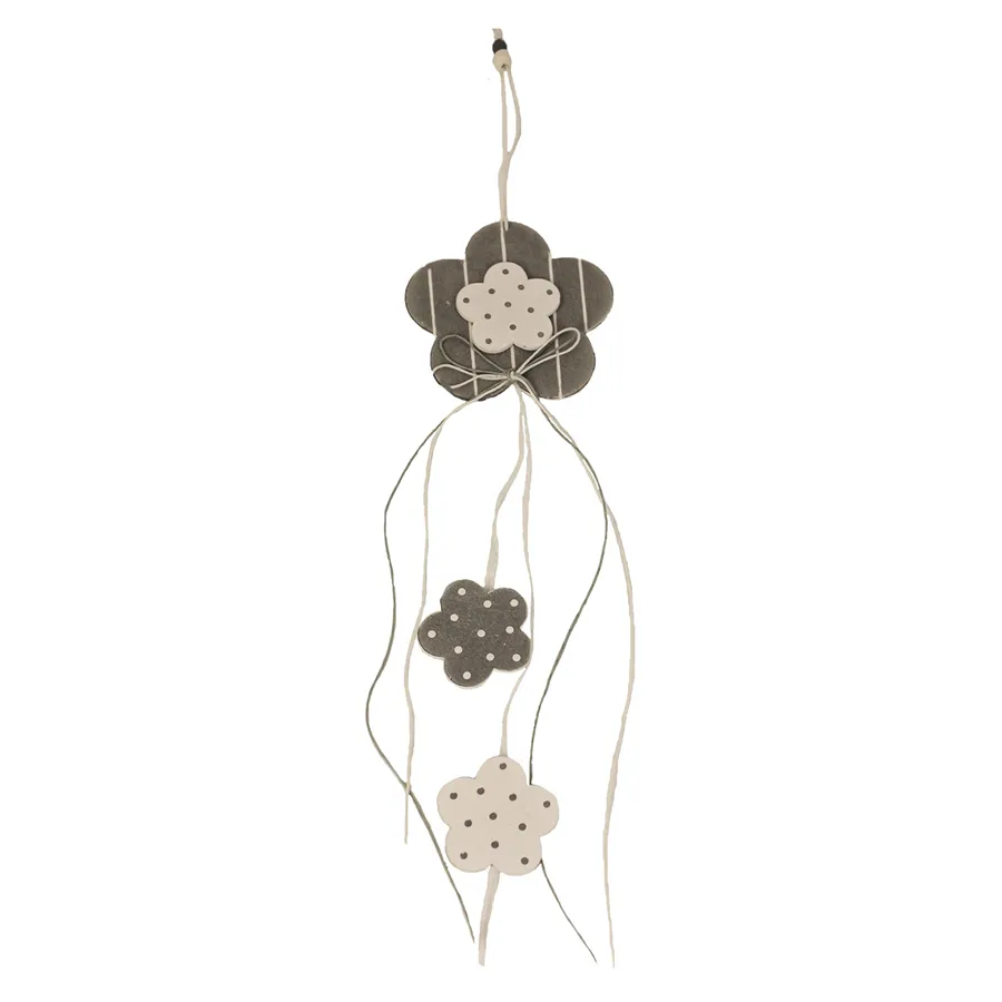 Decoration with flowers to hang D2133