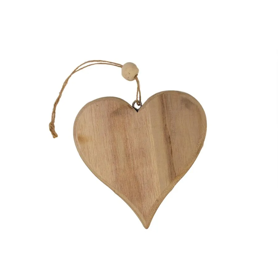 Decoration heart, 2 pcs D4082-20