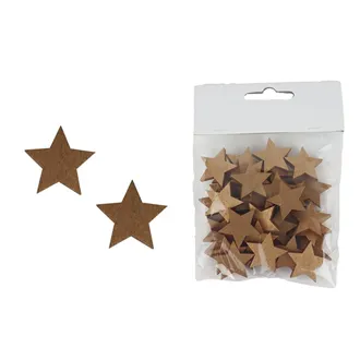 Decorative star, 24 pcs D5720-20