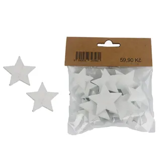 Decorative stars, set 18 pcs