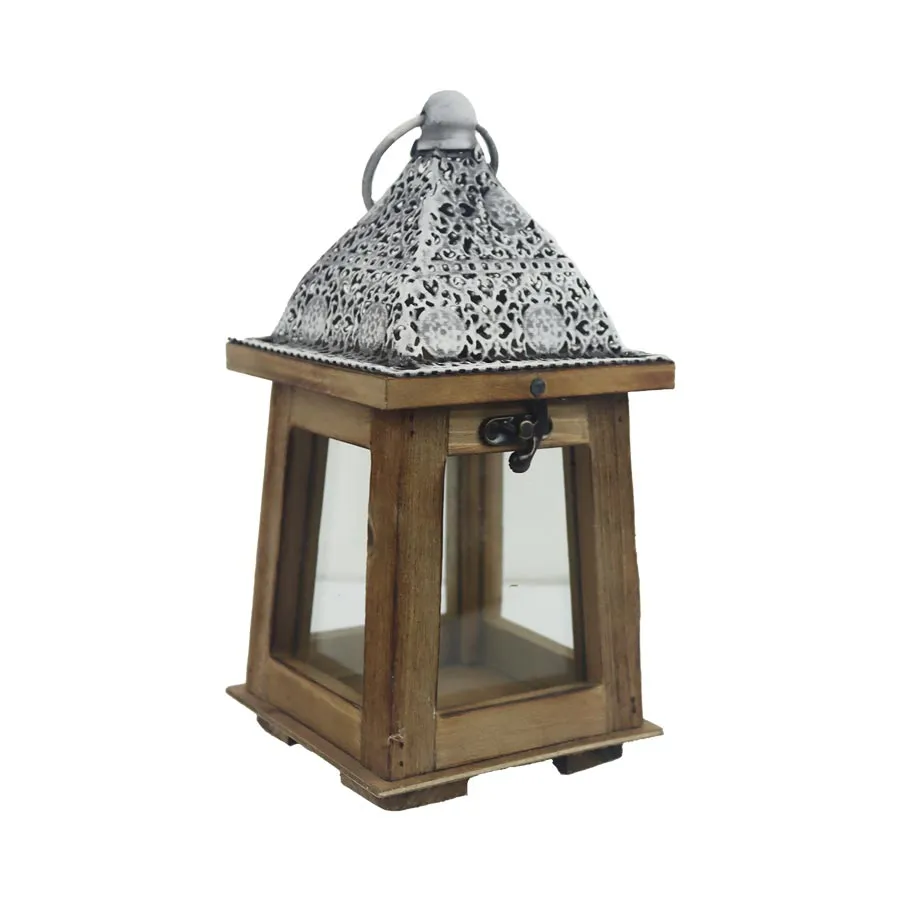 Wooden Lantern D6041