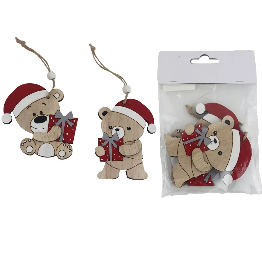 Teddy bear for hanging, 2 pcs D6311