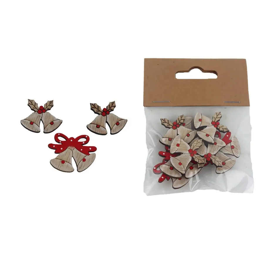 Decoration bells, 8 pcs D6337