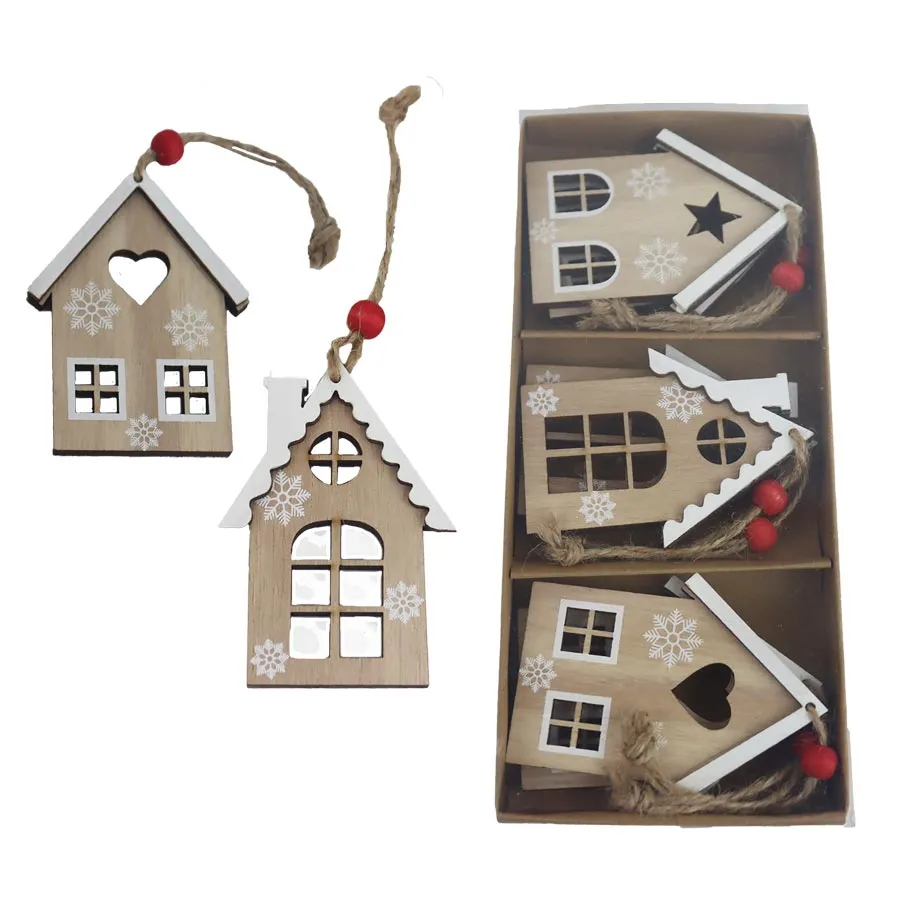 Hanging house, 6 pcs. D6389