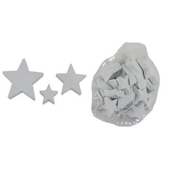 Decorative star, 24 pcs D6398-01