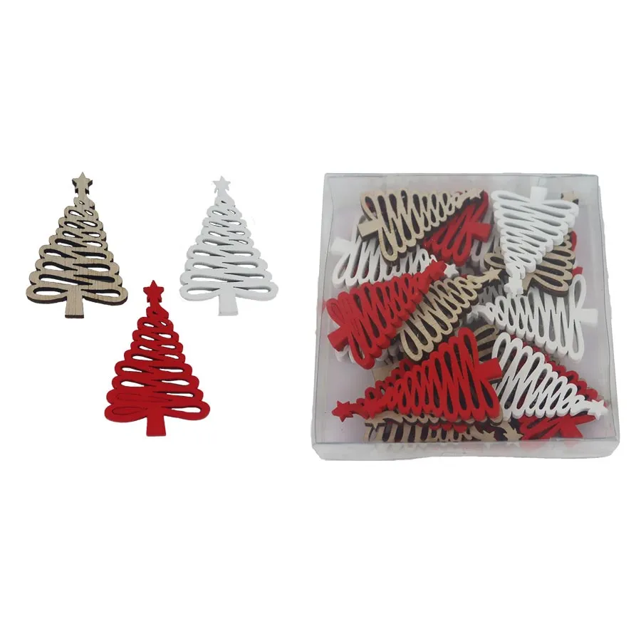 Tree decorations, 24 pcs D6417