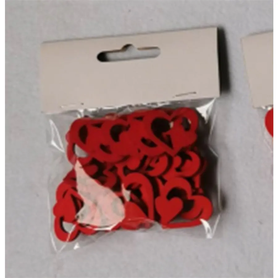 Decorative hearts, 24 pcs D6476-08