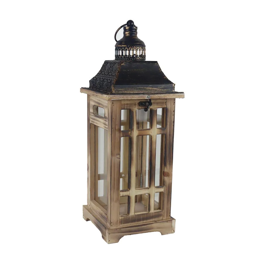 Wooden lantern D6489/A