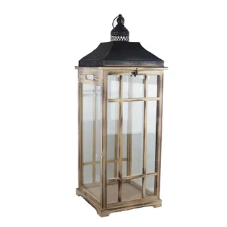 Wooden lantern D6489/C