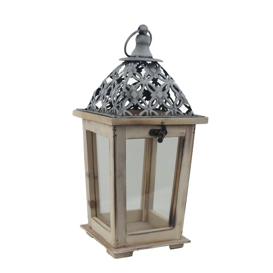 Wooden lantern D6491-20