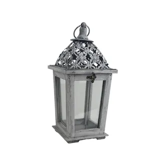 Wooden lantern D6491-21