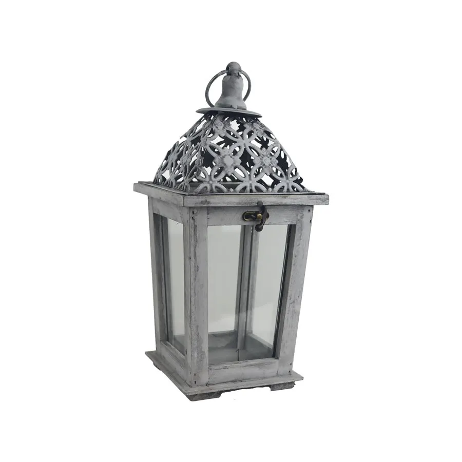 Wooden lantern D6491-21