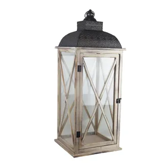 Wooden lantern D6496/C