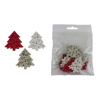 Decoration tree, 12 pcs D6506