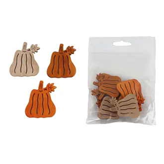 Decoration pumpkin, 12 pcs D6518