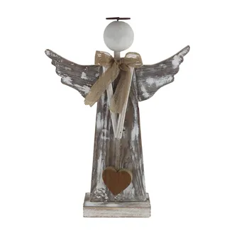 Angel decoration with heart D6533/2