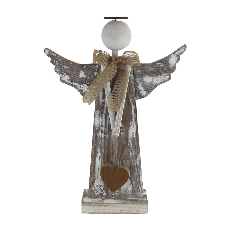 Angel decoration with heart D6533/2