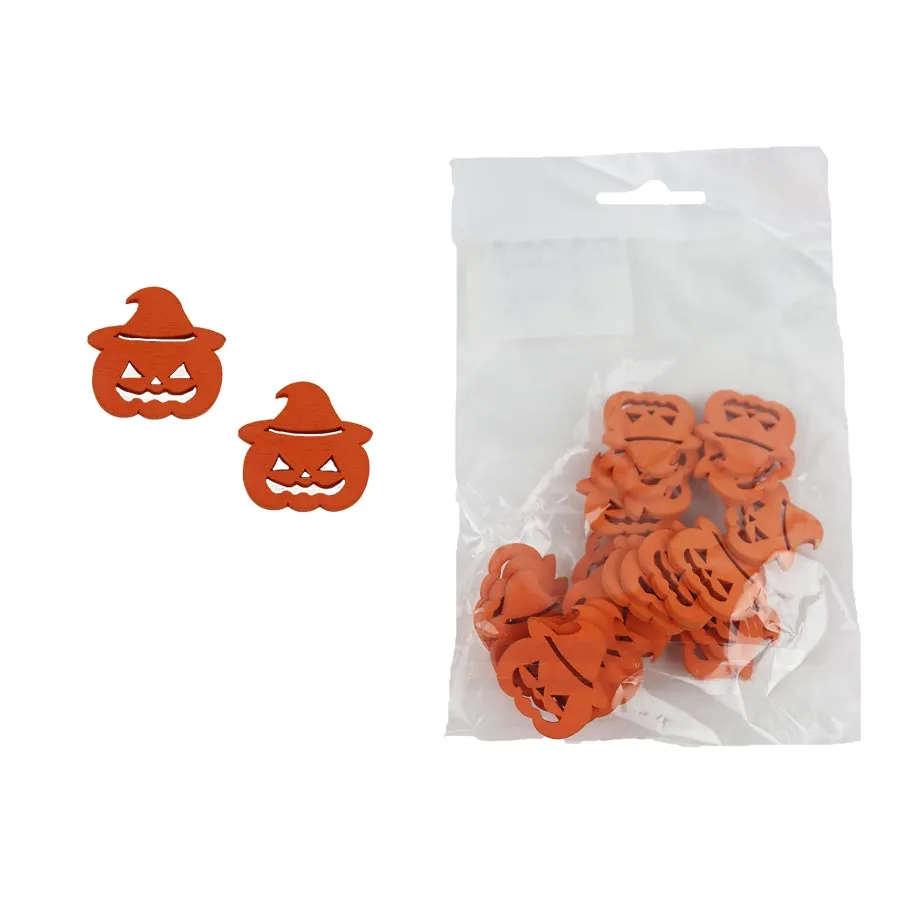 Pumpkin decoration, 25 pcs D6621-04