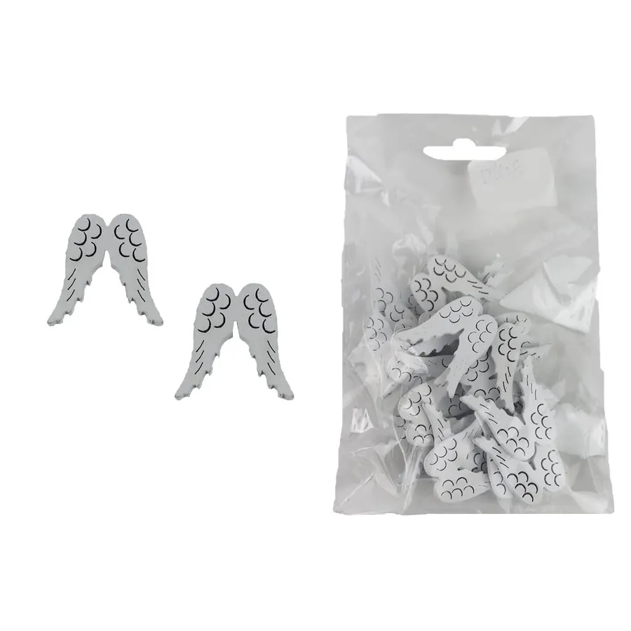 Angel wings, 25 pcs D6628