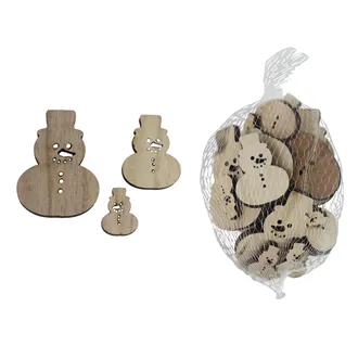 Snowman decoration, 30 pcs D6635