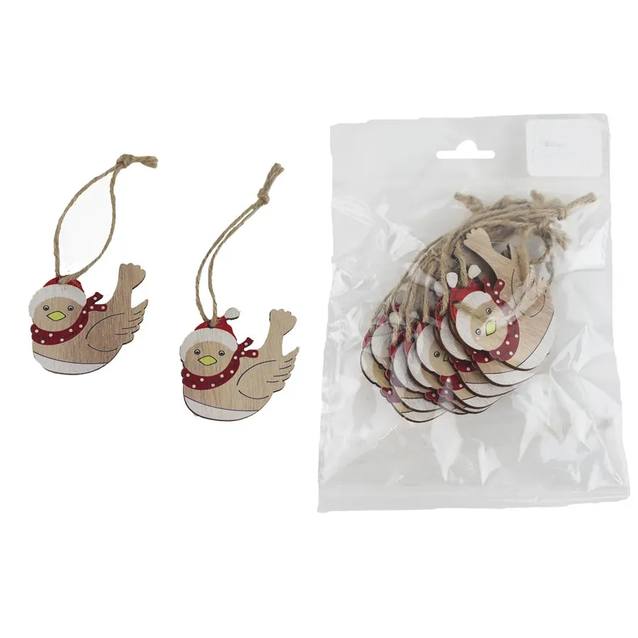 Decoration bird, 20 pcs D6642