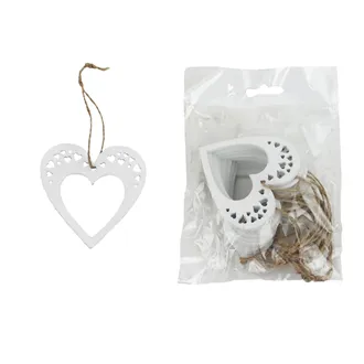 Heart to hang, 10 pcs D6650