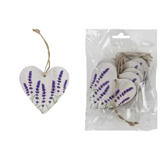 Heart for hanging, 10 pcs D6670