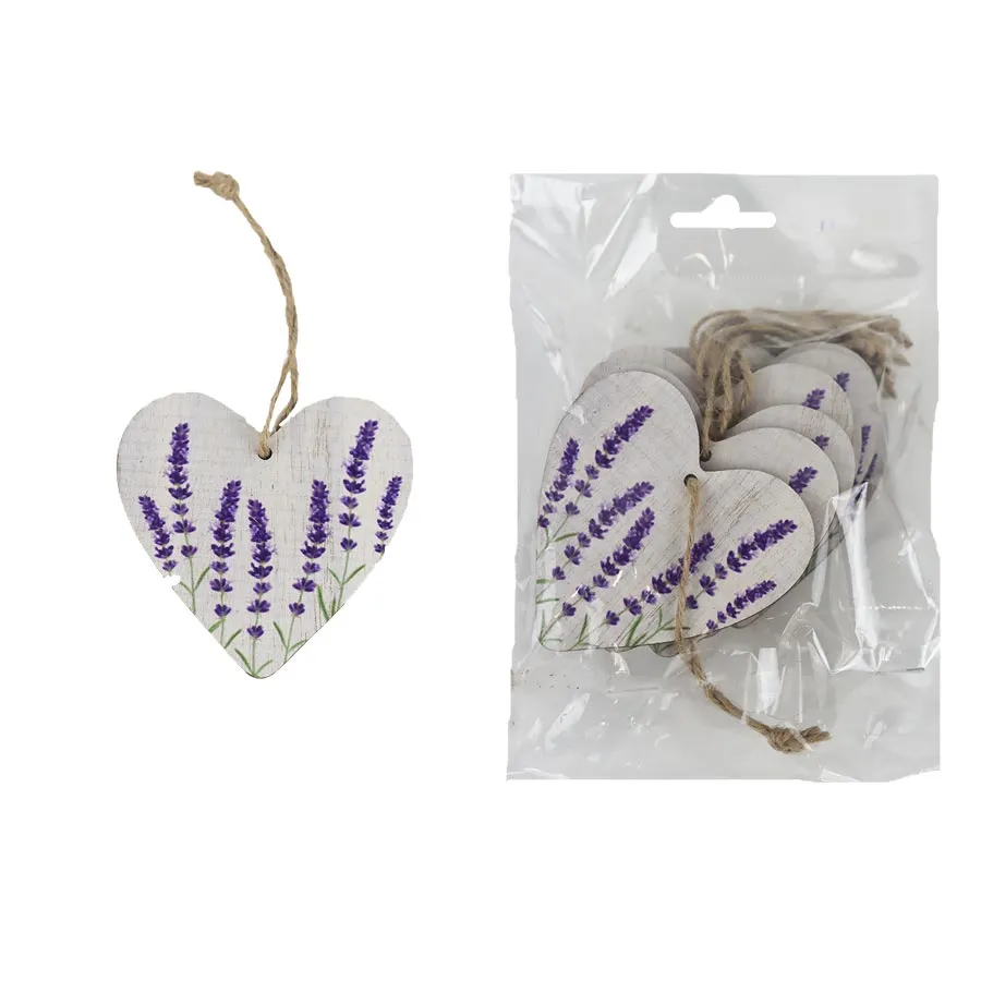 Heart for hanging, 10 pcs D6670