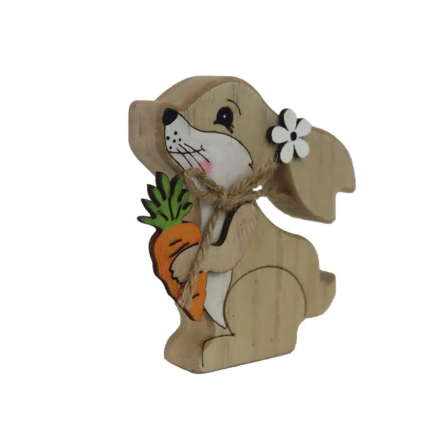 Easter bunny with carrot D6954/1