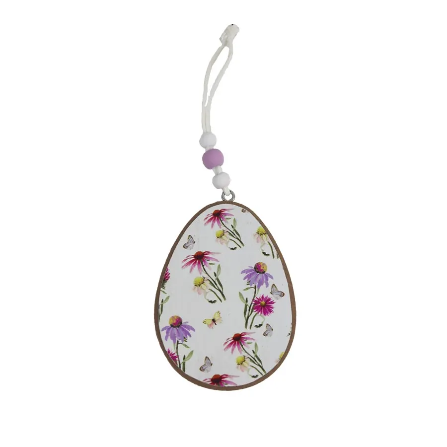 Decorative easter egg for hanging D7152