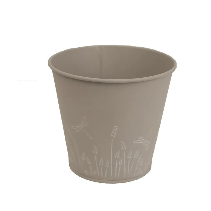 Metal flower pot K2579/2