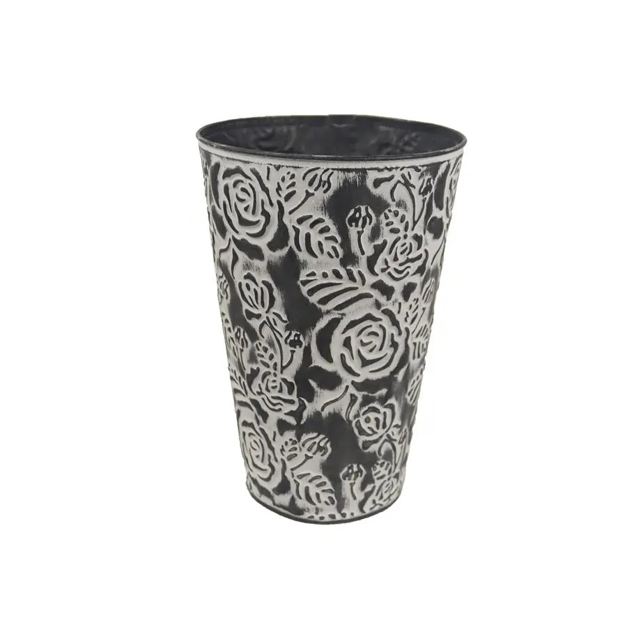 Metal flower pot K2986