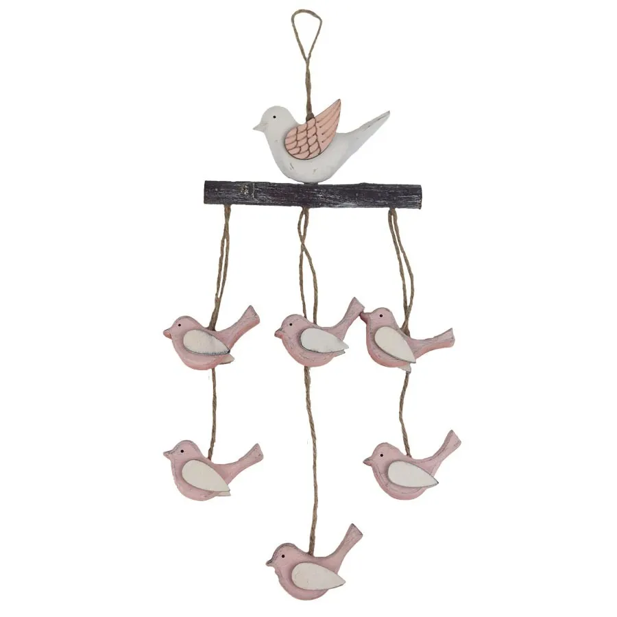 Decoration with birds for hanging K3130-05